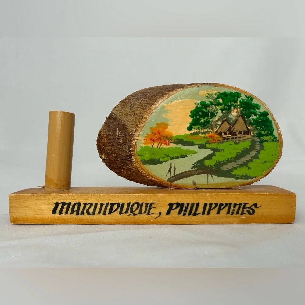 The Philippines Pen Holder - Fragile EUC